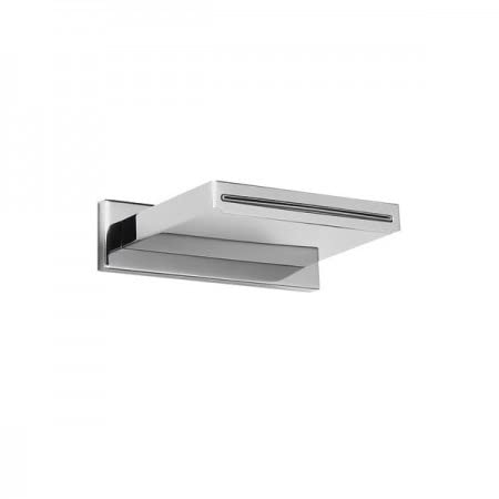 Tres Griferia - Rociador Ducha Inox A Pared Con Cascada. 152X200 Mm. (29990304)