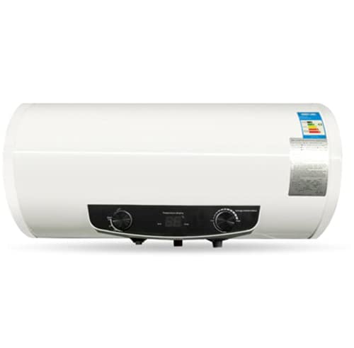 Caldera eléctrica de agua caliente de 2000 W con set de ducha, control totalmente automático, cuatro dispositivos de protección de seguridad, botón pretermostático y luz indicadora (120 L)