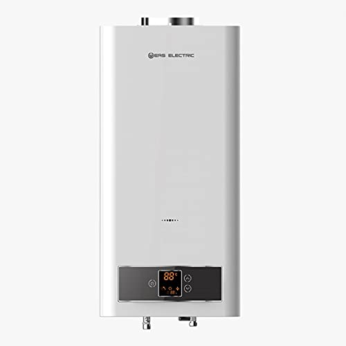 EAS ELECTRIC SMART TECHNOLOGY | EMG11NG | Calentador de Gas Natural estanco | Calentador de agua a gas natural | Filtro de agua extraíble | Kit de salida de gases incluido | Pantalla digital