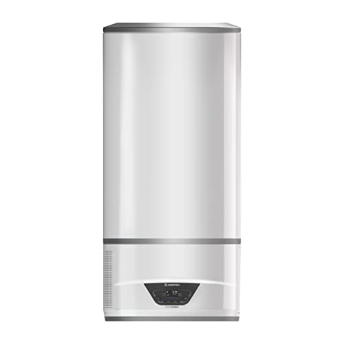 Ariston LYDOS HYBRID Calentador de agua eléctrico y bomba de calor de 100 litros listo para colocar, tecnología híbrida, diseñado y fabricado para su instalación en Francia.