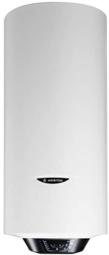 Ariston Pro1 Eco Dry Multis Chauffe-eau Electrique 100 Litres | Verticale et Horizontale, Multiposition, Résistance Gainée - Intelligent avec affichage LED