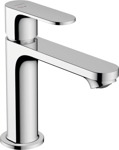 hansgrohe Rebris S Grifo monomando de lavabo 110 CoolStart sin vaciador, cromo, 72520000