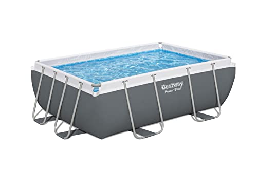 Bestway 8321299 Piscina Rectangular con Depuradora 282x196x84 cm.