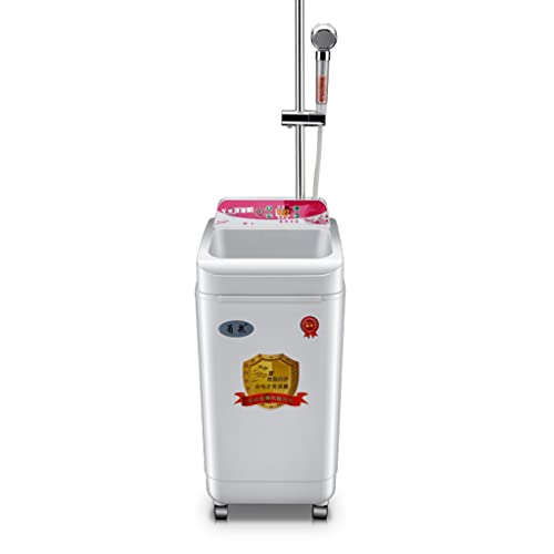 Smart Home Máquina de baño móvil Vertical 100L Calentador de agua eléctrico almacenable Calentador de agua instantáneo sin instalación simple para limpieza de baño de cocina, Camping RV Baño de viaj