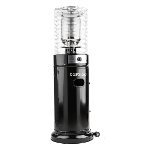 Prometeo Black 11K - Estufa de gas para Exteriores -Estufa para jardin o terraza
