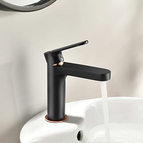 Grifo de baño negro