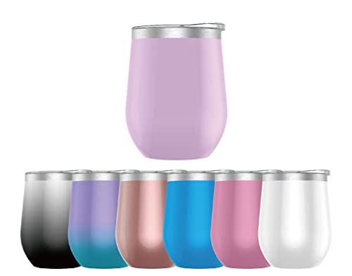Mi Ko Mi Ka Taza Termo Café y Te para Llevar 360ml - Taza Térmica de Acero Inoxidable con Tapa (Rosa Suave Mate)