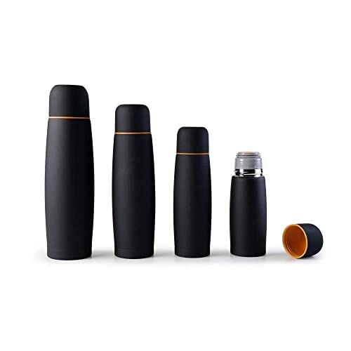 IBILI Thermo for Liquids 350 Ml, Stainless Steel, Black, 20 x 7 x 7 cm