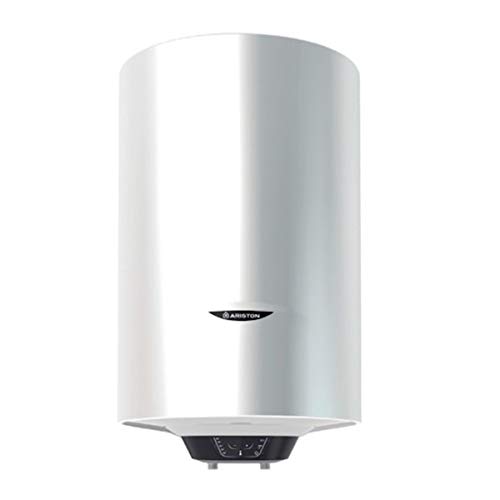Termo eléctrico, modelo Pro1 Eco Dry Multis 100 EU 1800 W (2x900) de instalación multiposición, display de leds, función Eco Evo, doble resistencia envainada (Referencia: Ariston 3201999)