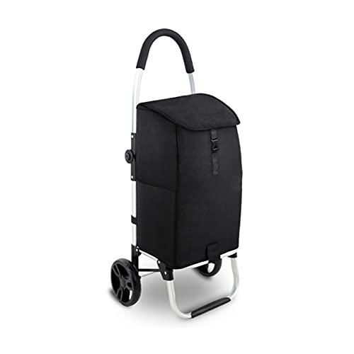 Xu Yuan Jia-Shop Carro Compra 8 '' Ruedas adicionales Carrito de Compras de comestibles con Bolsa de Agua portátil para mamá papá Abuela Carro de Compra/Carrito de Compra (Color : Q 4)