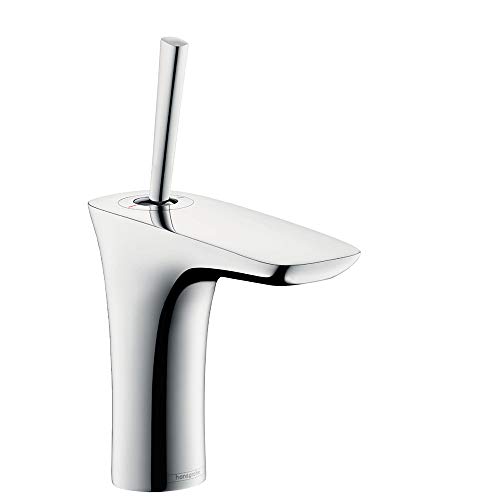 Hansgrohe 15074000 PuraVida grifo de lavabo 110, con vaciador automático, cromo