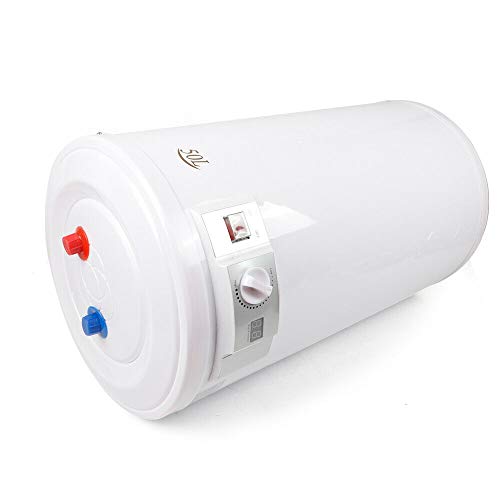 Acumulador de agua caliente eléctrico, 2000 W, ABS, memoria con set de ducha, para montaje en pared, caldera de agua, calentador de agua, calentador de agua caliente para baño (50 L)