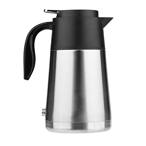 DEWIN Hervidor de Agua para Coche, Botella de Calentador de Agua Portátil de Gran Capacidad 12V/24V para Camión de Coche de 1300ml (24V 240W)