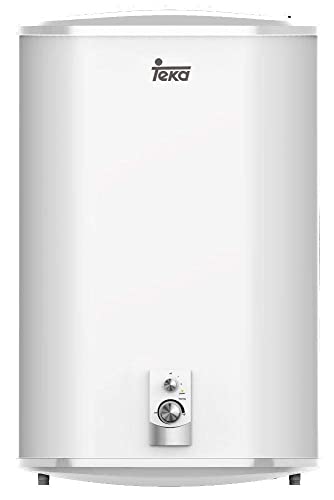 Teka EWH50D Slim - Termo Eléctrico de 47 L, con Instalación Vertical/Horizontal, Tarjeta Smart Control, con Termómetro y Válvula de Seguridad, Color Blanco