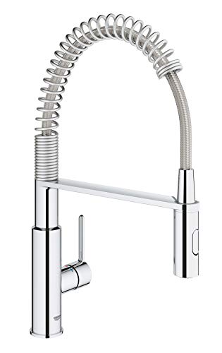 Grohe Swift - Grifo de cocina con caño extraíble, Cromado, Ref. 30361000