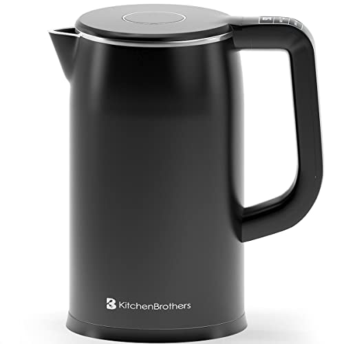 Hervidor Agua Electrico Control Temperatura - Calentador - Electric Kettle - Tetera Electrica Pava Calienta - Jarra Hervidora Jarro - Hervidores Eléctricos - Calentar Water Boiler- 1,7L - 1800Watt