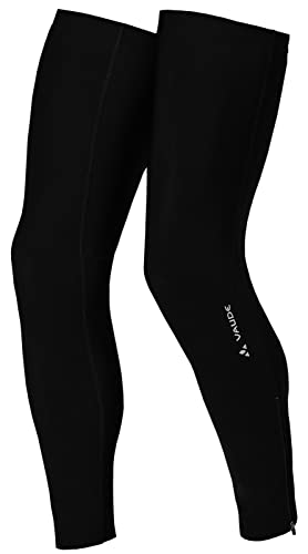 VAUDE Leg Warmer II Calentadores, Unisex adulto, Black Uni (Negro), M