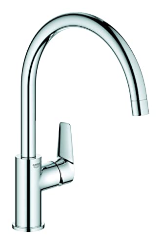 Grohe Start Edge - Grifo de fregadero, Caño alto, Metal, Ref. 30529001