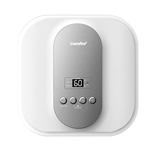 COMFEE Calentador de agua eléctrico mural de Accumolo 30 L D30-15EVG1U – Salvamantel con compartimento contenedor – Ligero, compacto y fácil de instalar – ideal para pequeños usuarios