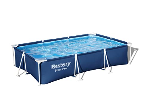 BESTWAY Piscina Desmontable Tubular Infantil Steel Pro 300x201x66cm Azul