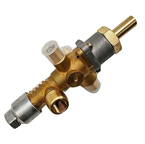 JMORCO Una vía Entrada y Tres Puntos de Venta Nueva Válvula de Cobre Propane Gas HABITACIÓN Calentador DE Espacio/Chimenea Piezas de Repuesto de Repuesto GA xiaoyu