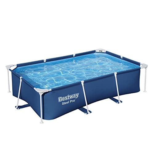 BESTWAY Piscina Desmontable Tubular Infantil Steel Pro 259x170x61cm Azul