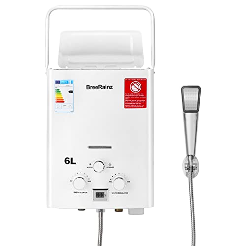 Calentador de agua de gas de 6LPM, 12 kW con presión de agua de arranque muy baja