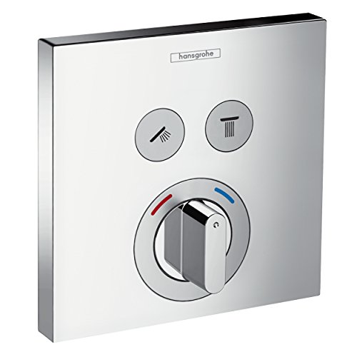 Hansgrohe 15768000 ShowerSelect grifo empotrado, cromo, 2 salidas