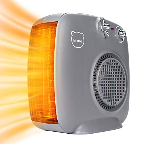 Calefactor Pequeño 2000 W/1000W, Calefactor Electrico 3 Niveles de Potencia, Protección Contra Sobrecalentamiento Calentador Para Bano, Para Salón, Oficina, Terraza