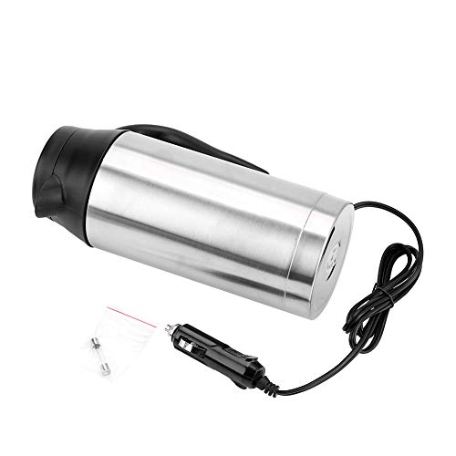 Samfox Travel Kettle, 750ml 24V Portable Car Kettle Electric Calentador de Agua Botella para Café, Té