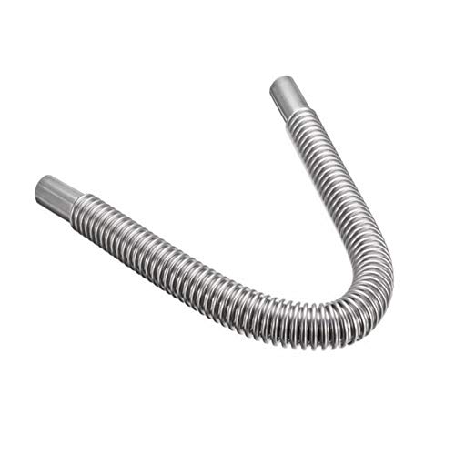 Tubo del calentador de estacionamiento de aire, Calentador de automóviles Tubo de escape 100-300 CM Aire del coche Estacionamiento Calentador de acero inoxidable Estracción Tubo de tubos de gas Vent S