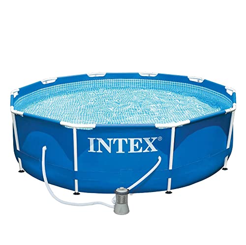 10Ft X 30In Metal Frame Pool Set